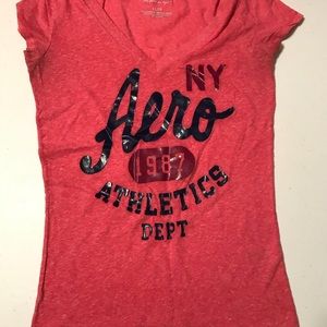 Aeropostale T-shirt XS pink